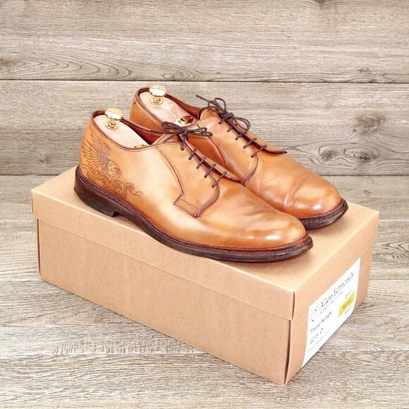 Allen Edmonds THREE KINGS 10.5 D Walnut * add $15 new Cedar Trees main image 7